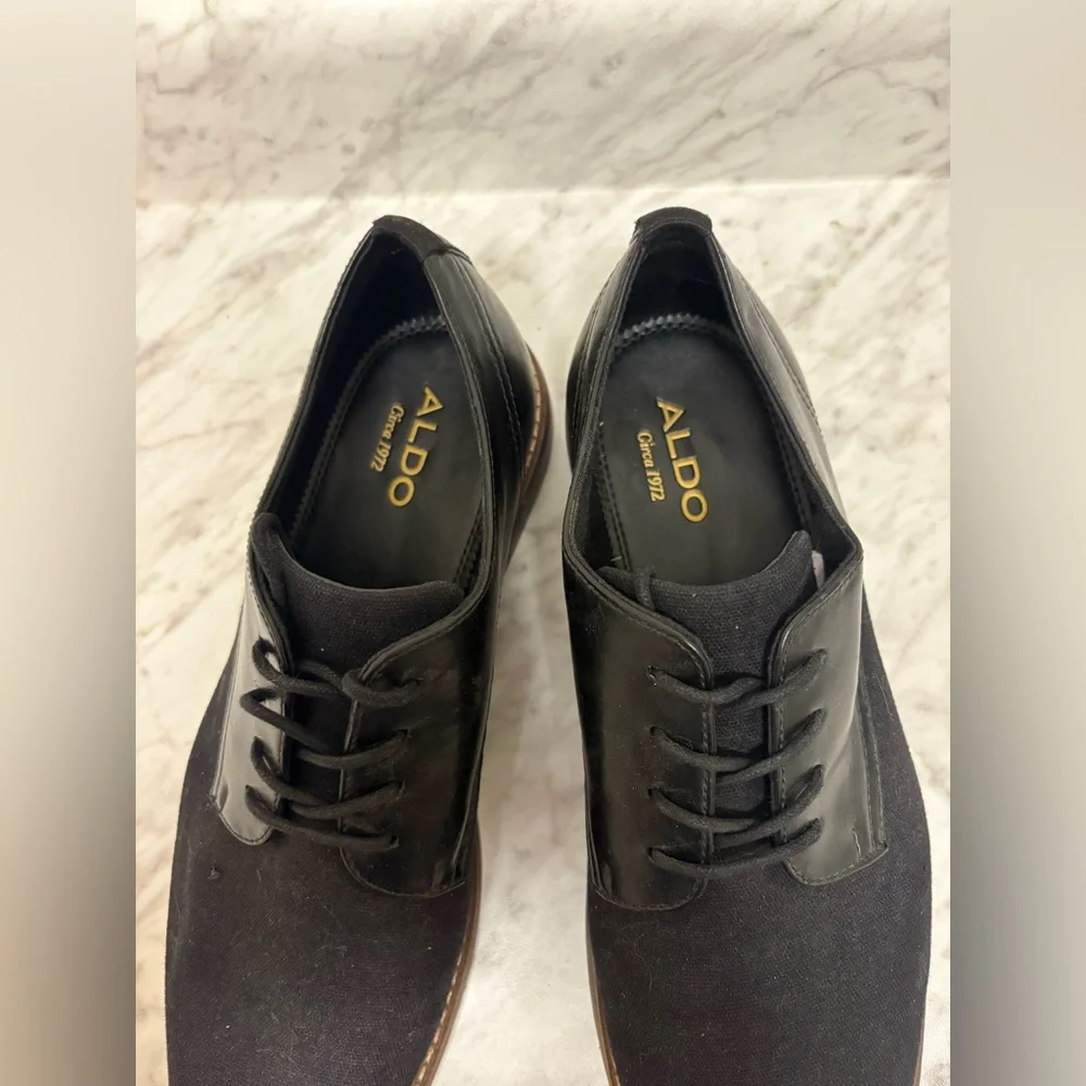 Men's Aldo Black Casual Dress Shoes